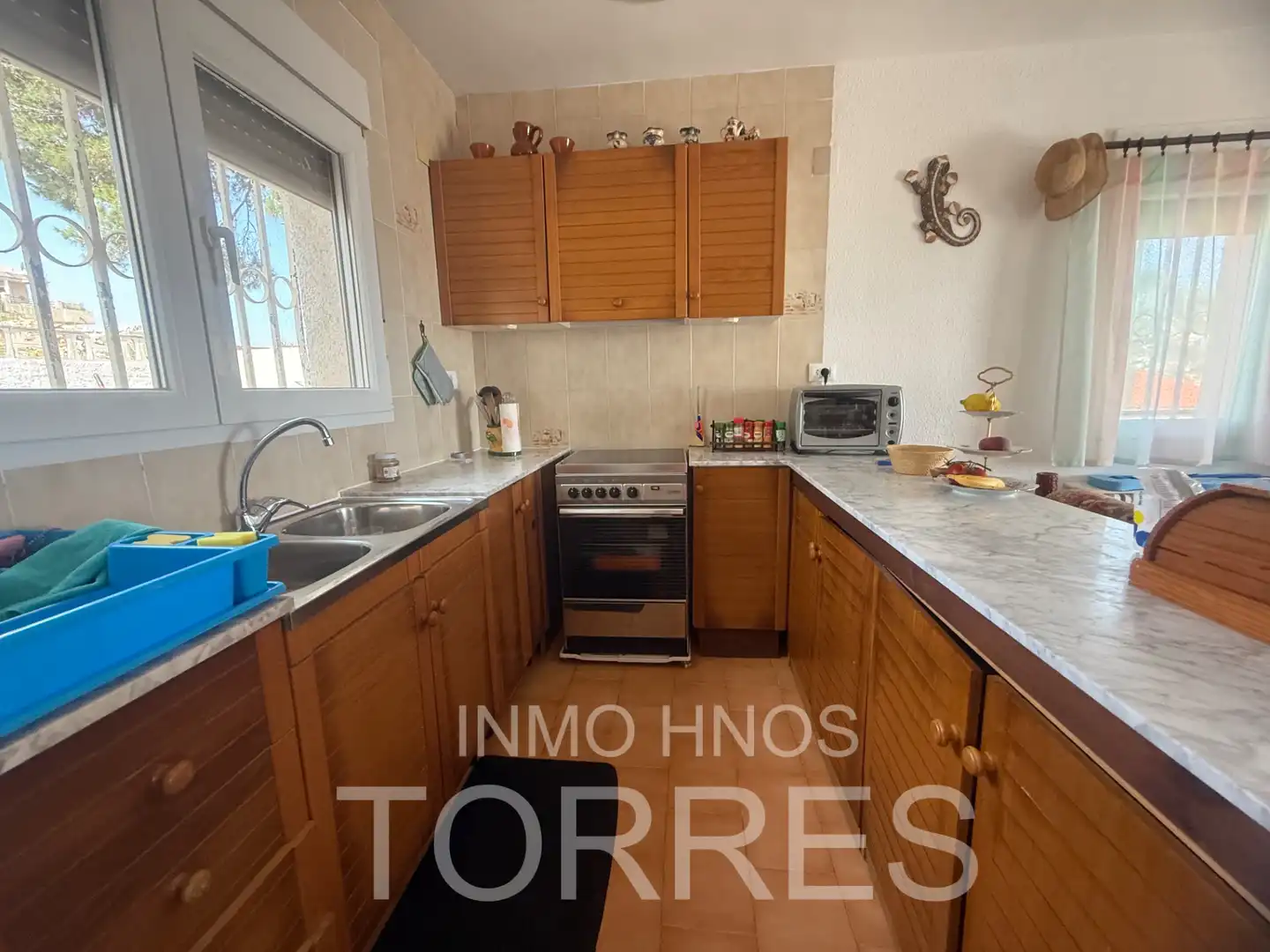 Cuina de Casa o xalet en venda en Peñíscola / Peníscola amb Jardí privat, Terrassa i Piscina