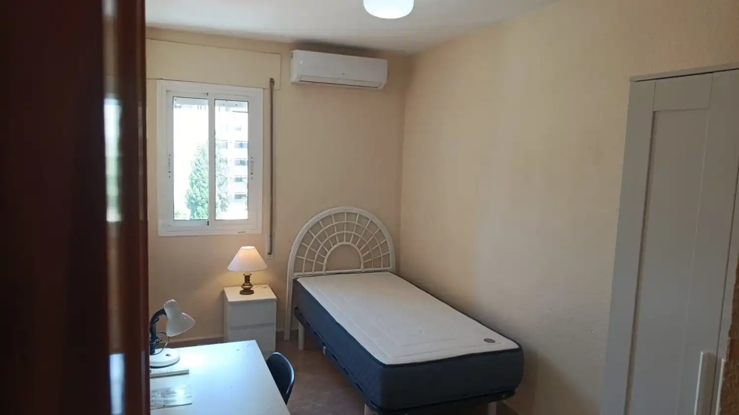 Bedroom of Flat for rent in Murcia  with Air Conditioner, Heating and Furnished