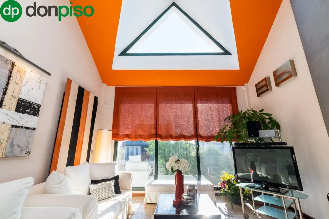 Sala de estar de Casa o chalet en venta en Albolote con Jardín privado, Terraza y Trastero
