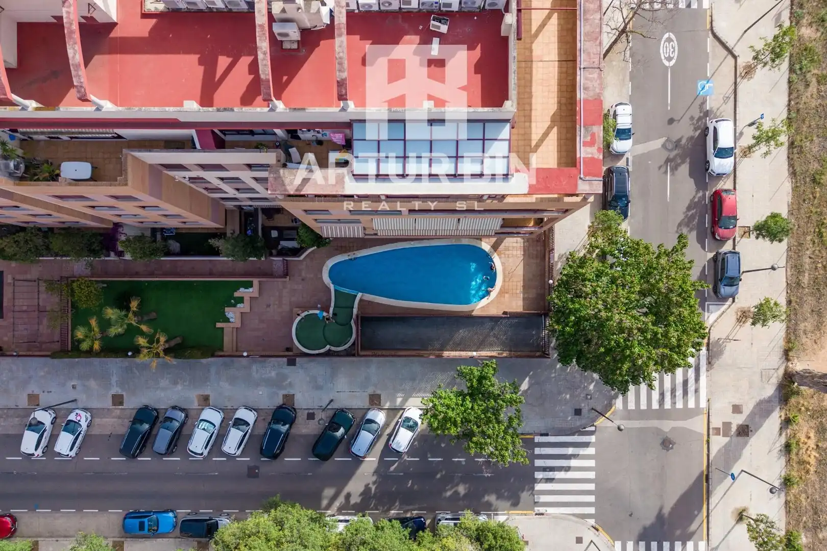 Piscina de Ático en venta en Valencia con Calefacción, Jardín privado y Terraza
