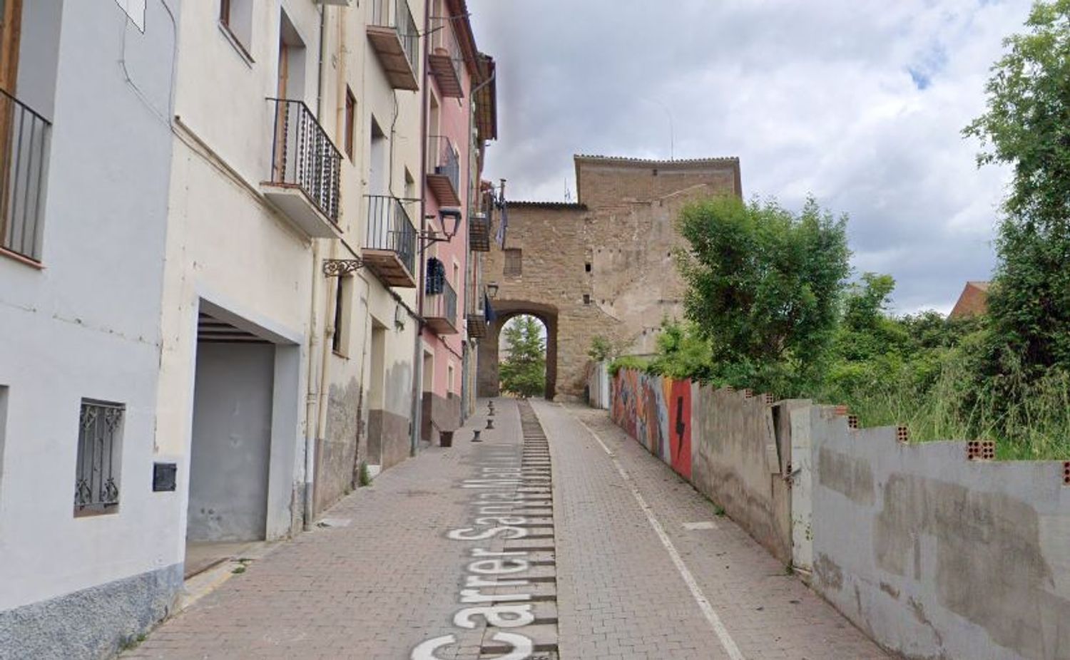 Exterior view of Flat for sale in Berga