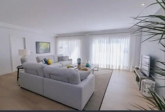 Living room of Apartments for rent in Benalmádena  with Air Conditioner, Oven and Washing machine