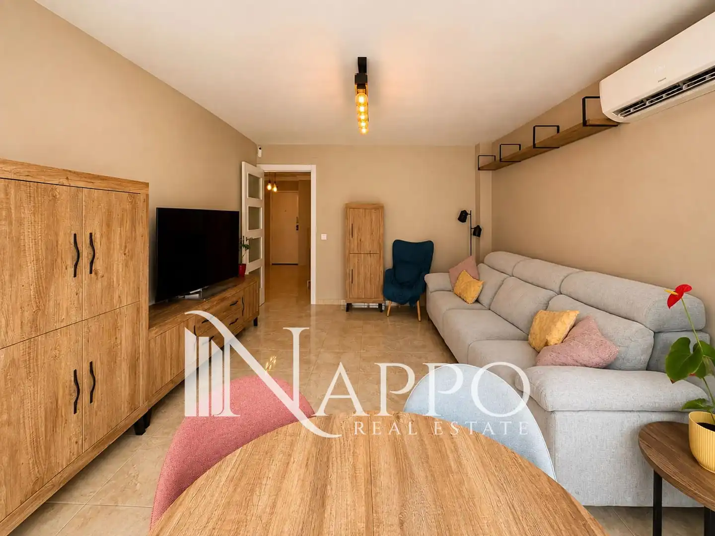 Sala de estar de Piso en venta en  Palma de Mallorca con Aire acondicionado, Calefacción y Terraza
