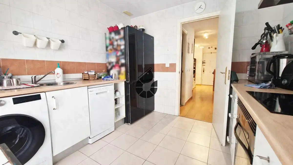 Cocina de Casa adosada en venta en Palomares del Río con Aire acondicionado y Parquet