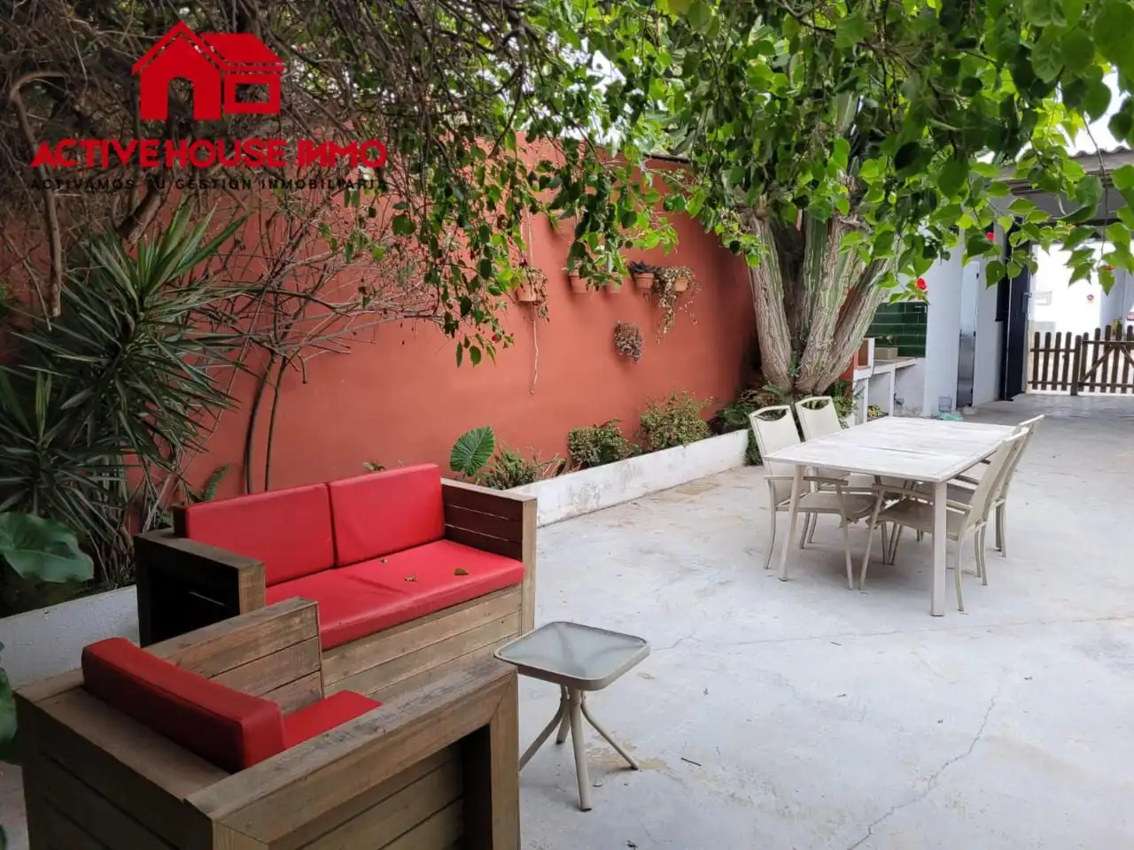 Terrassa de Casa o xalet en venda en Amposta amb Aire condicionat, Jardí privat i Terrassa