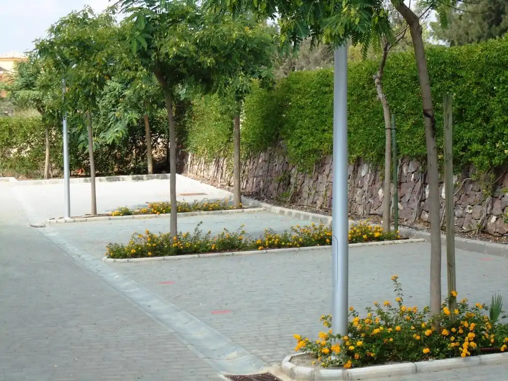 Parking of Flat for sale in Vera  with Air Conditioner, Terrace and Furnished