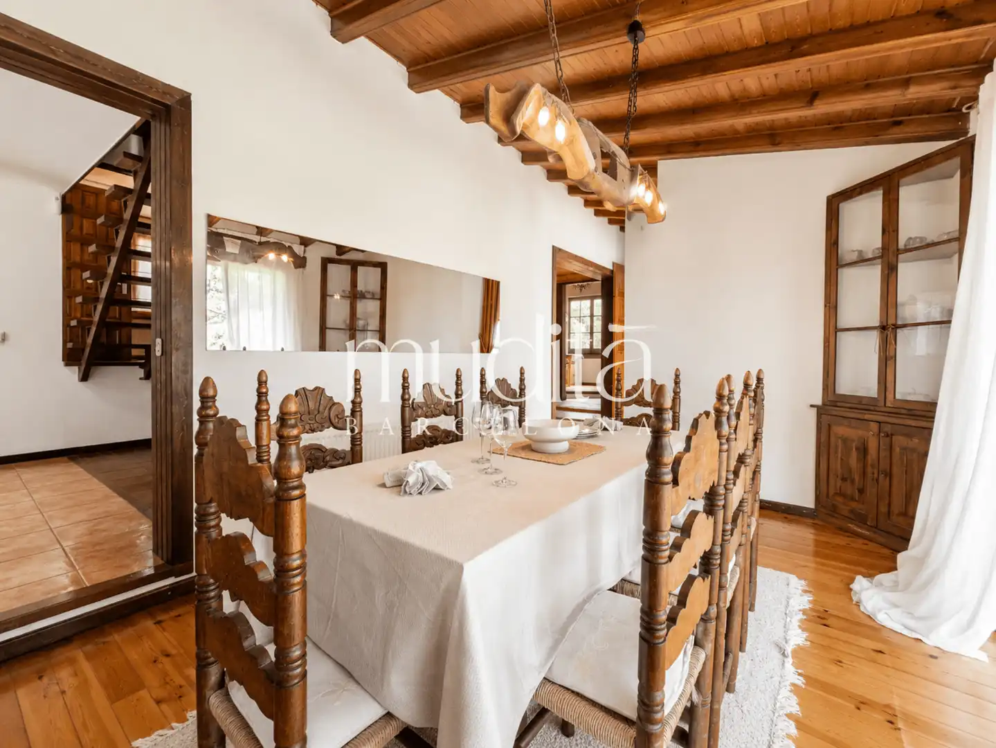 Comedor de Casa o chalet en venta en Sant Celoni con Calefacción, Jardín privado y Terraza