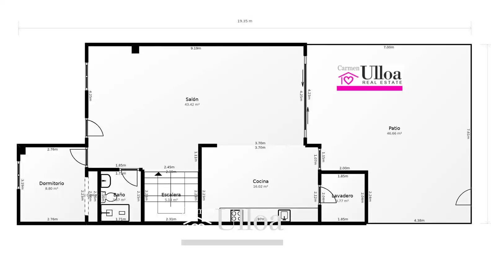Casa a schiera con piscina in vendita a Garbinet - Vistahermosa, imagen 55
