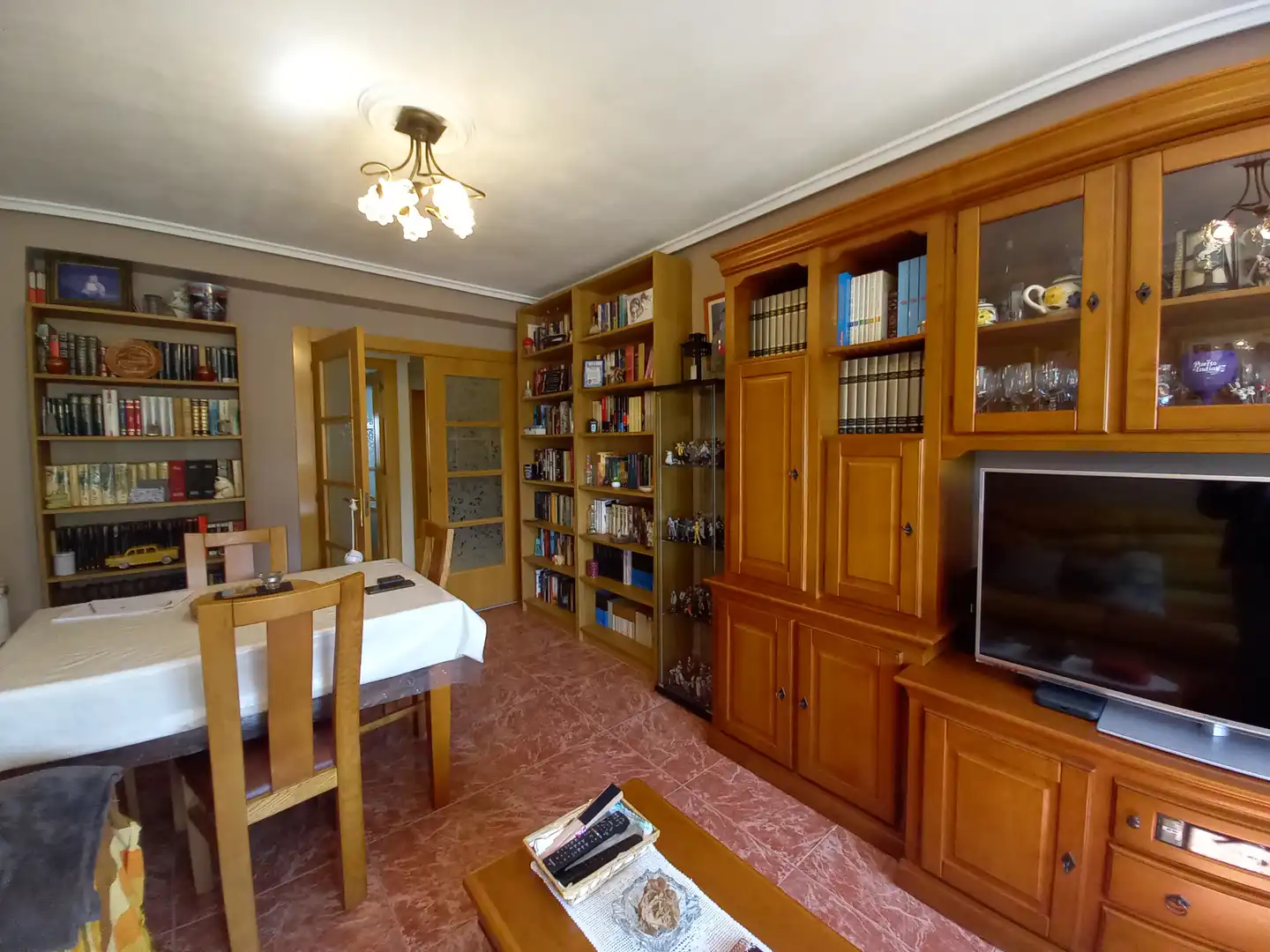 Living room of Flat for sale in Castrillón  with Heating, Storage room and Oven