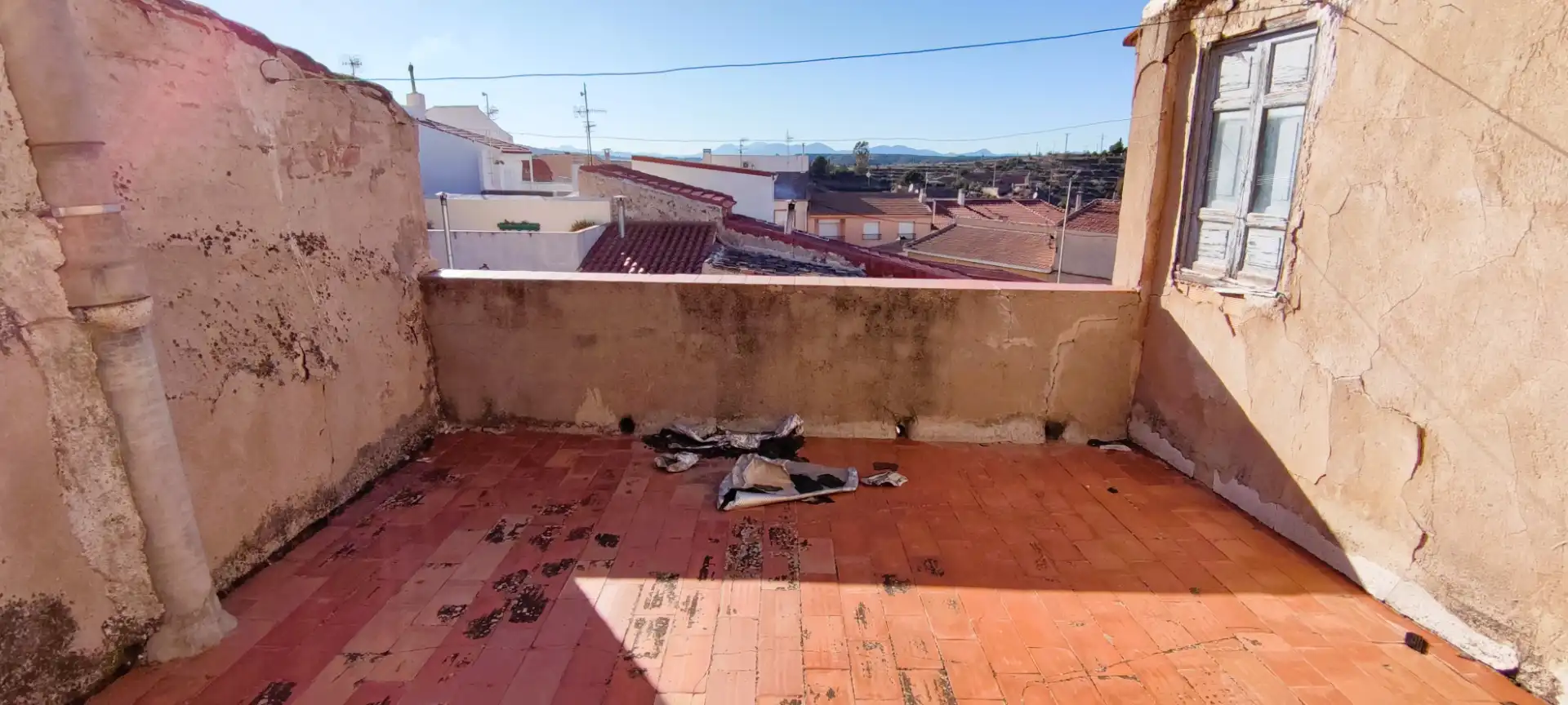 Terrassa de Casa adosada en venda en Aledo amb Terrassa, Traster i Moblat
