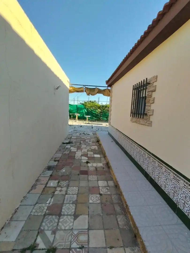 Vista exterior de Casa o xalet en venda en Chiclana de la Frontera amb Traster