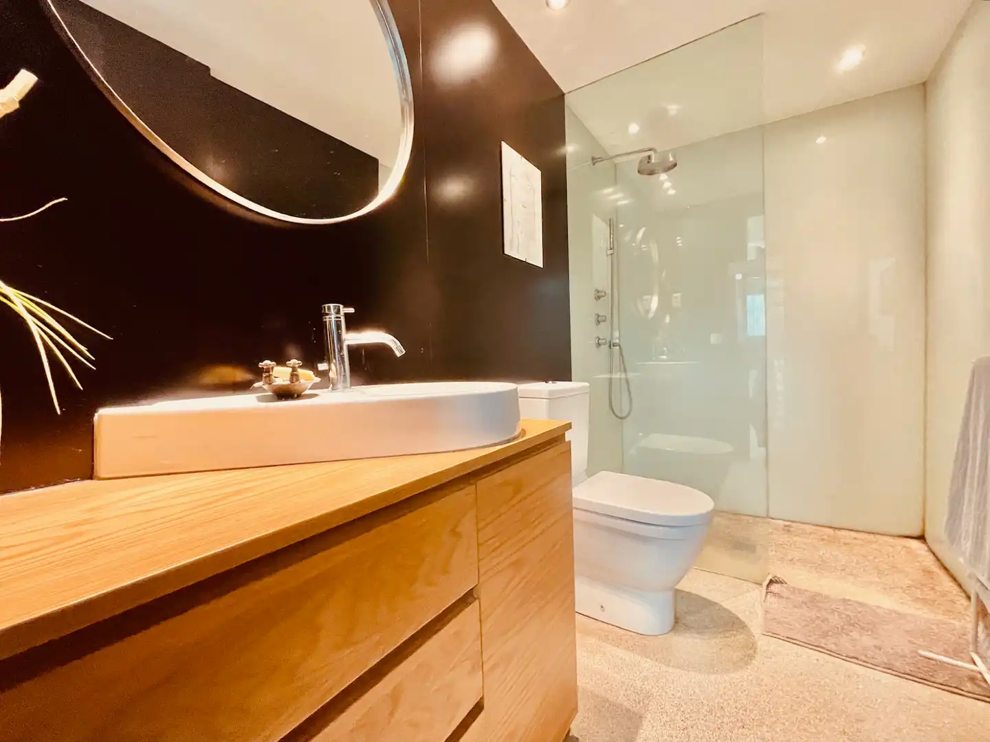 Badezimmer von Maisonette zur Miete in Madrid mit Klimaanlage, Heizung und Möbliert