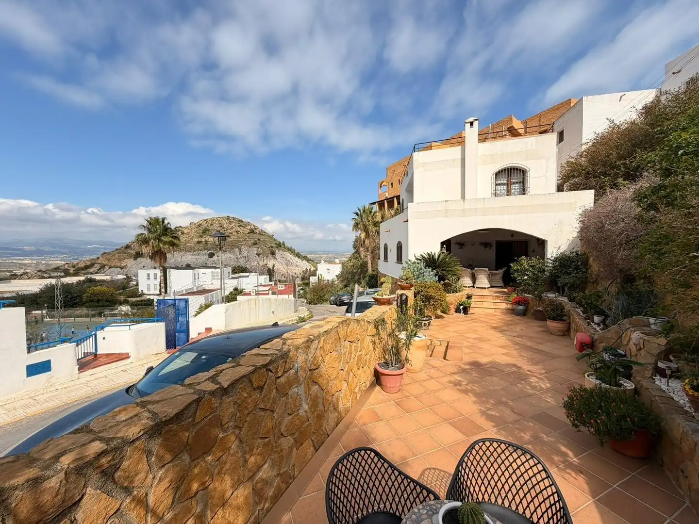 Vista exterior de Casa o chalet en venta en Mojácar con Calefacción, Jardín privado y Terraza
