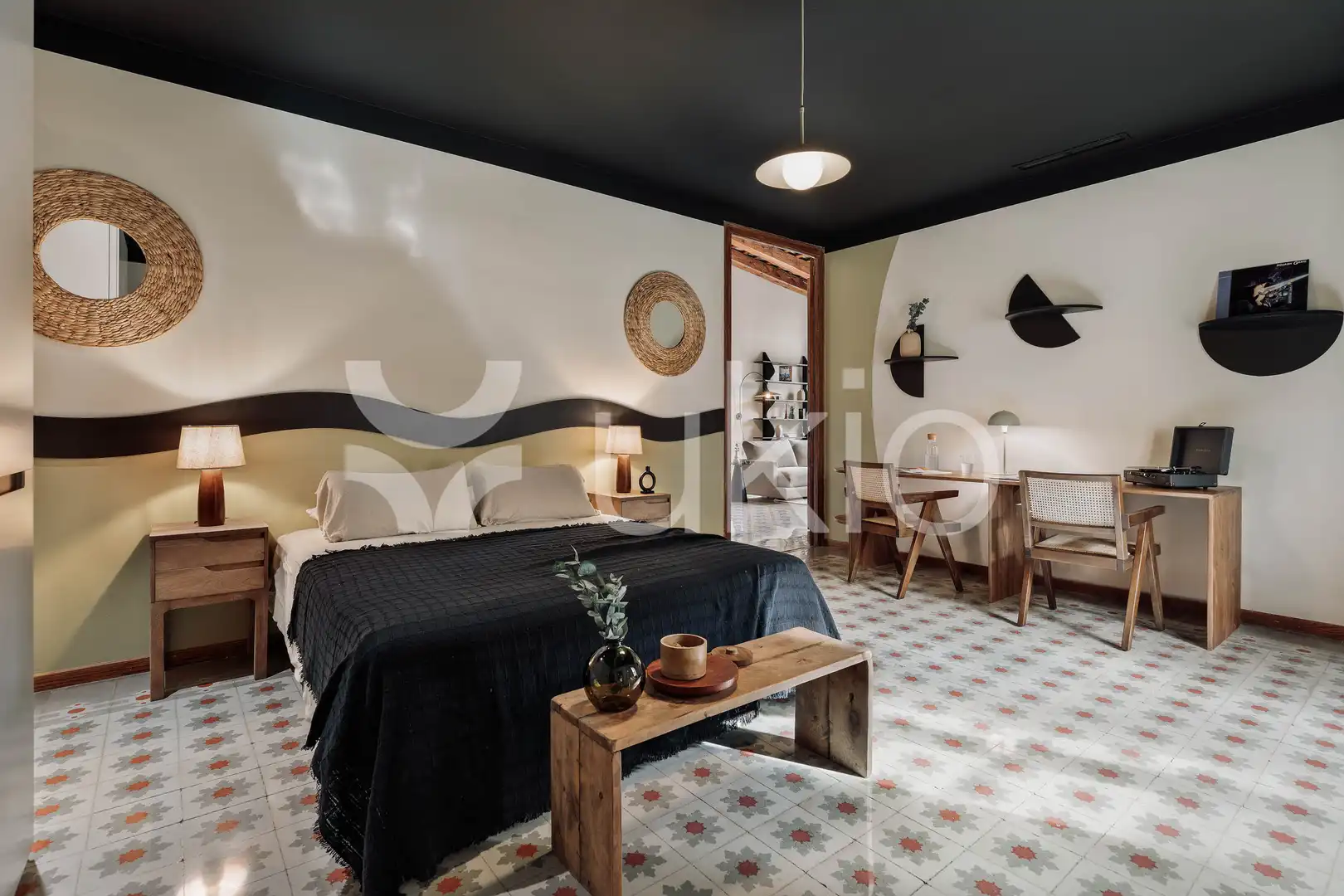 Habitación de Apartamento de alquiler en Barcelona con Aire acondicionado, Calefacción y Terraza