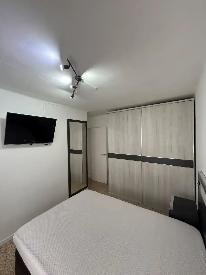 Bedroom of Flat for rent in Lleida  with Air Conditioner, Heating and Furnished