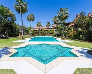 Garden of Apartment for sale in Estepona  with Air Conditioner, Heating and Terrace