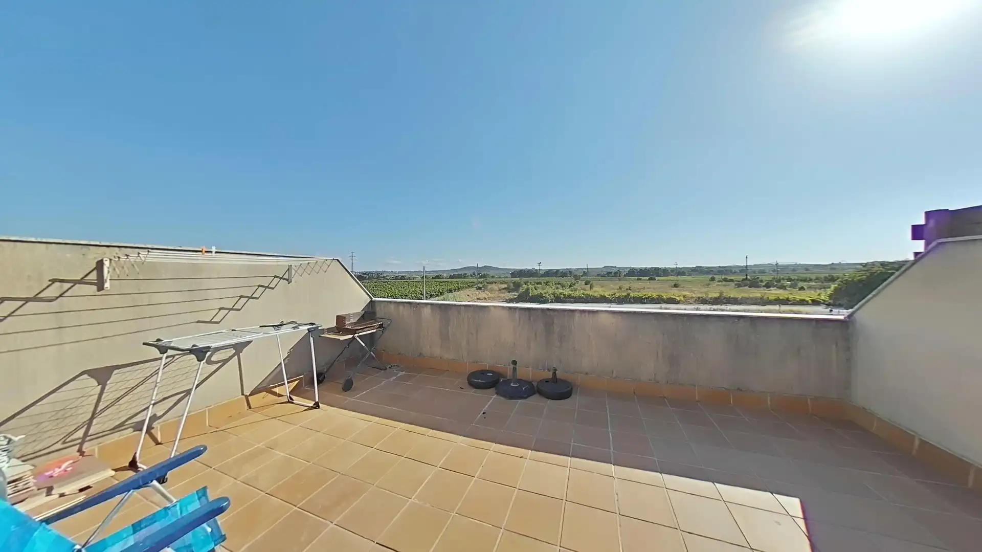 Terraza de Dúplex en venta en El Pla del Penedès con Aire acondicionado, Calefacción y Piscina
