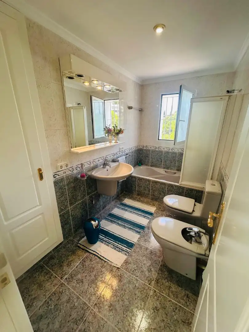 Bathroom of Houses for sale in Jávea / Xàbia  with Air Conditioner, Heating and Private garden