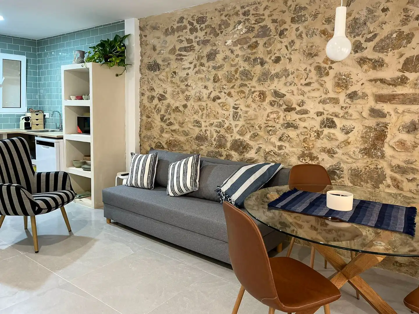 Wohnzimmer von Gebäude zum Verkauf in L'Escala mit Alarm