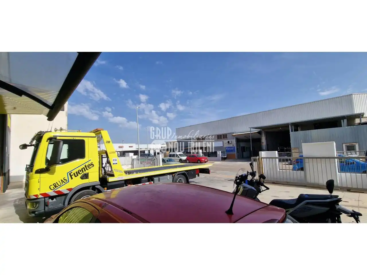Aparcament de Nau industrial de lloguer en Catarroja