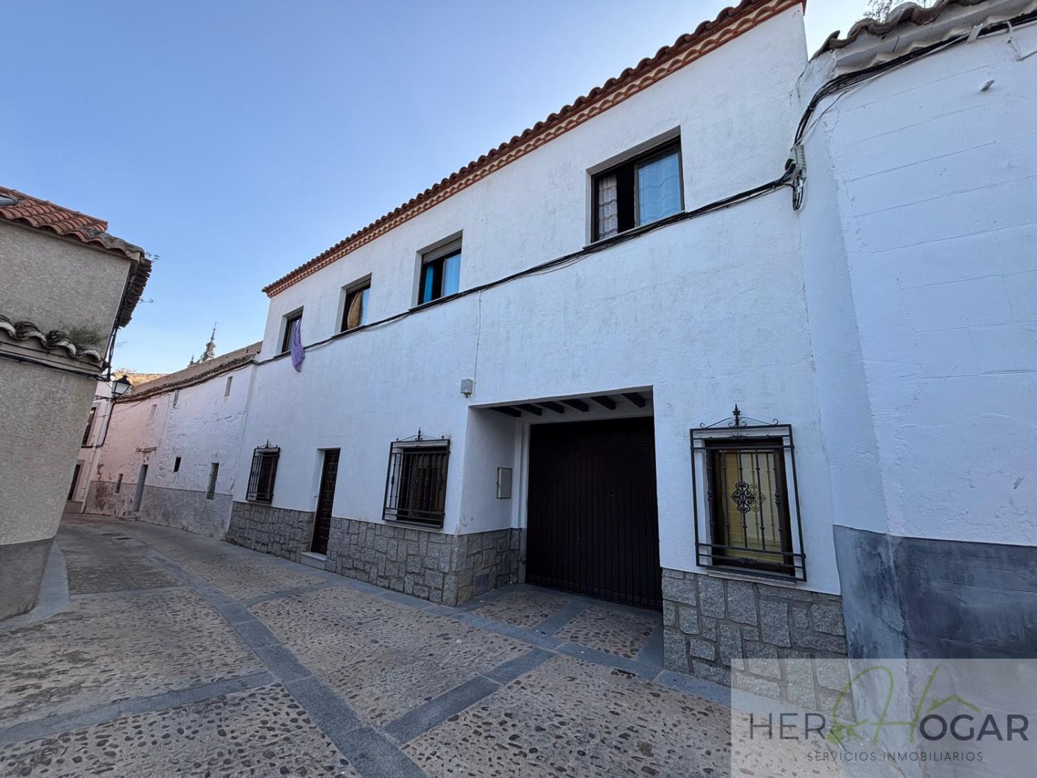 Exterior view of House or chalet for sale in Orgaz  with Heating, Private garden and Terrace