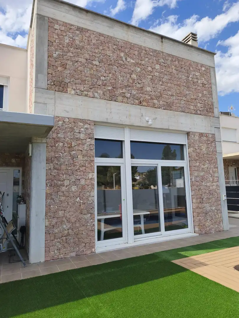 Vista exterior de Casa o chalet en venta en Molina de Segura con Aire acondicionado, Calefacción y Jardín privado