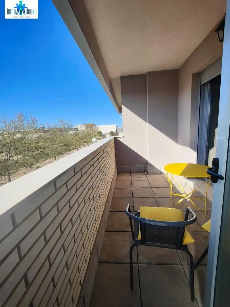Terrasse von Wohnung zum Verkauf in Albacete mit Klimaanlage, Heizung und Abstellraum