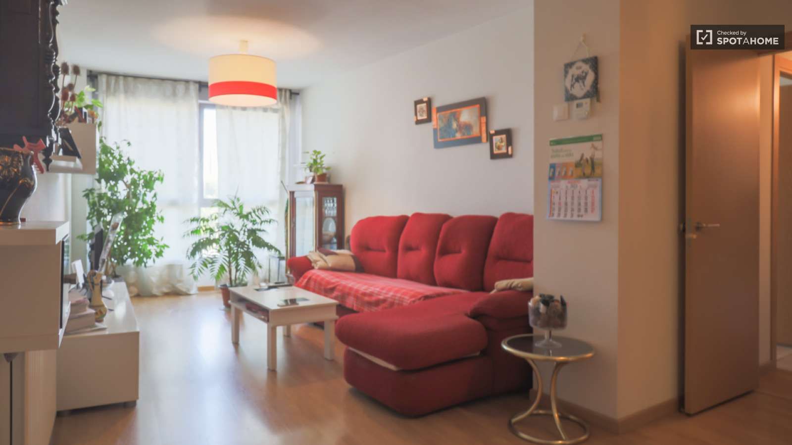 Sala d'estar de Pis per a compartir en  Madrid Capital amb Aire condicionat, Calefacció i Terrassa