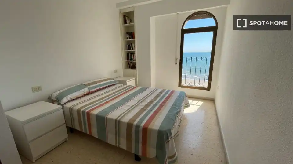 Appartamento con terrazza in affitto a Port Saplaya, imagen 18