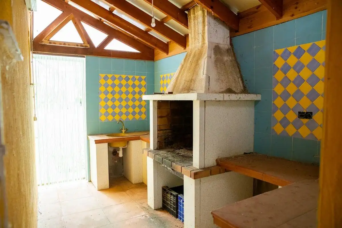 Cocina de Finca rústica en venta en Sant Mateu