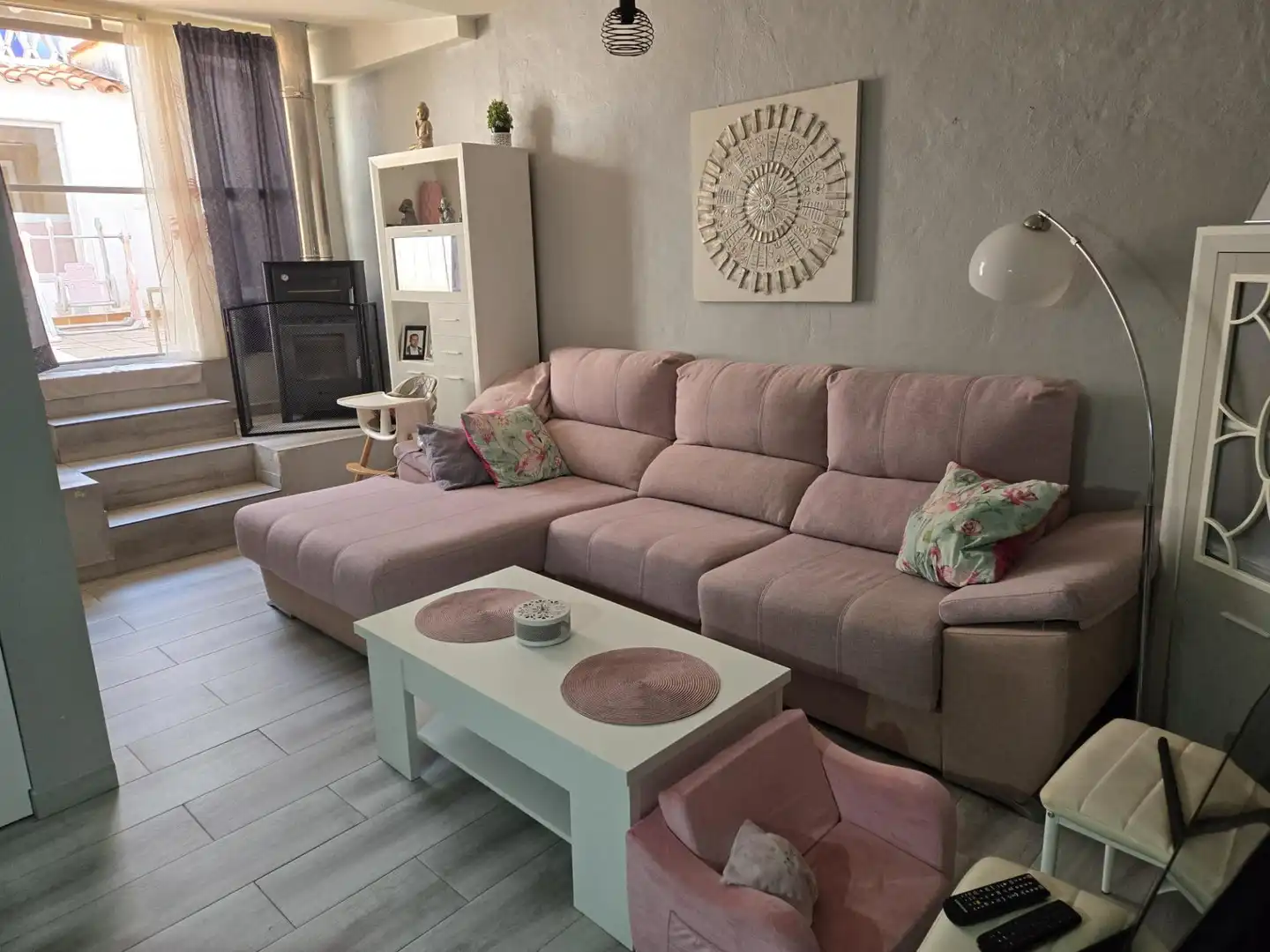 Living room of Houses for sale in Puente de Génave  with Terrace and Furnished