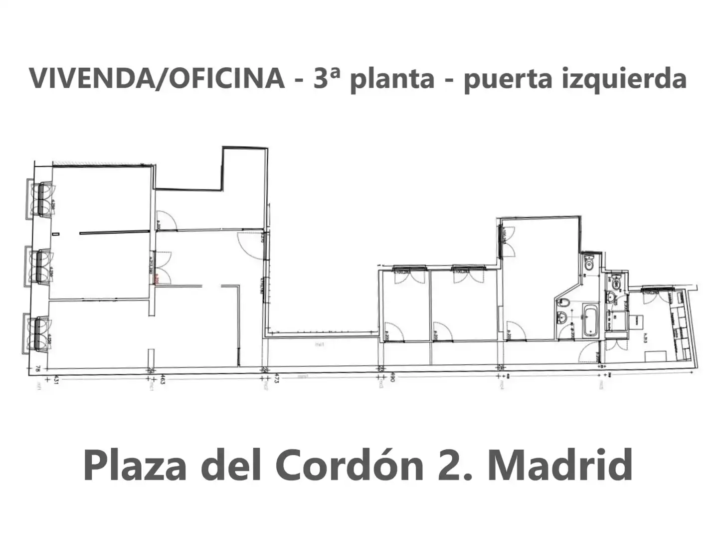 Office space with terrace to rent in Plaza del Cordón 2, imagen 36