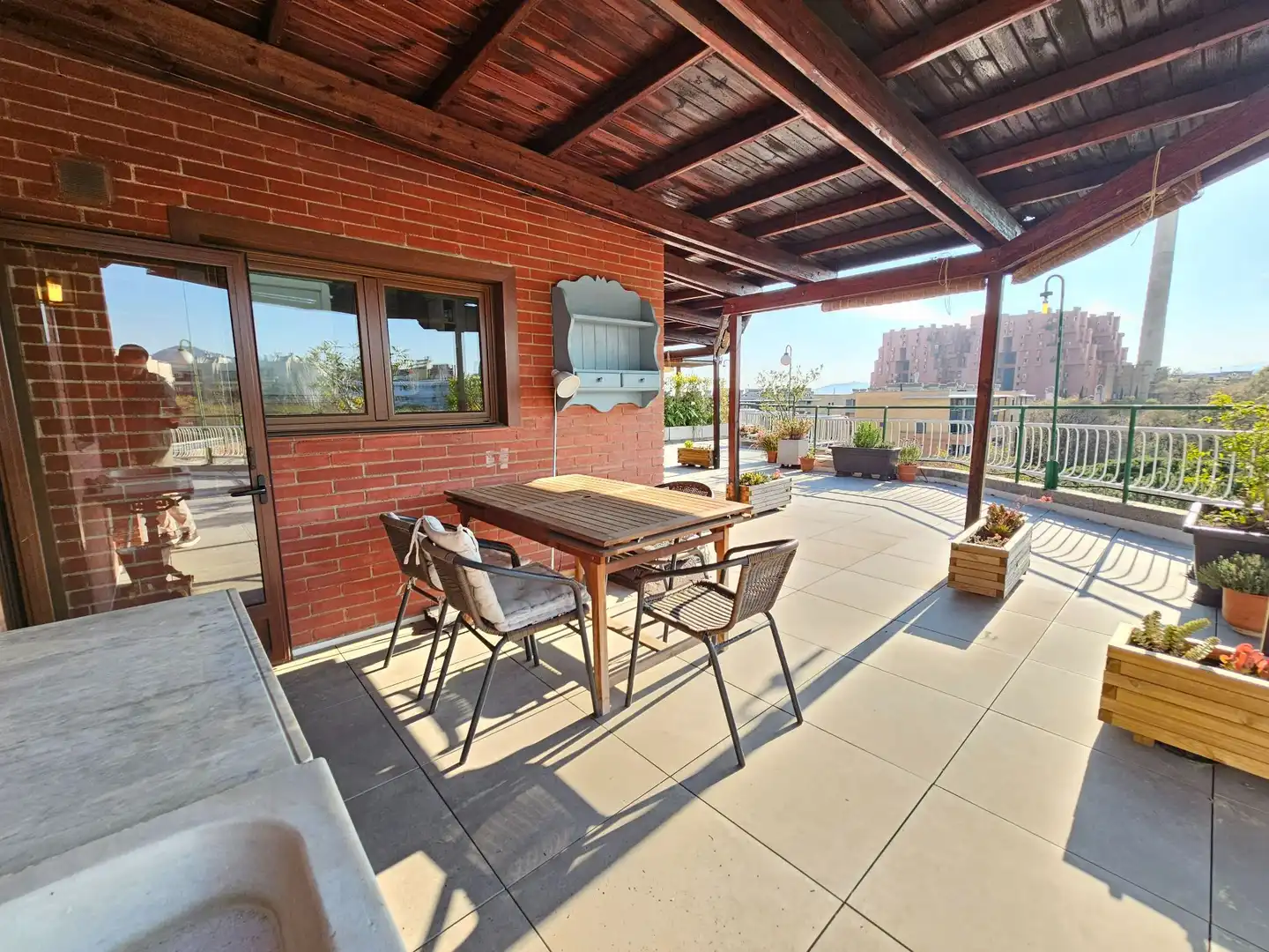 Terrace of Attic for sale in Sant Just Desvern  with Air Conditioner, Heating and Terrace