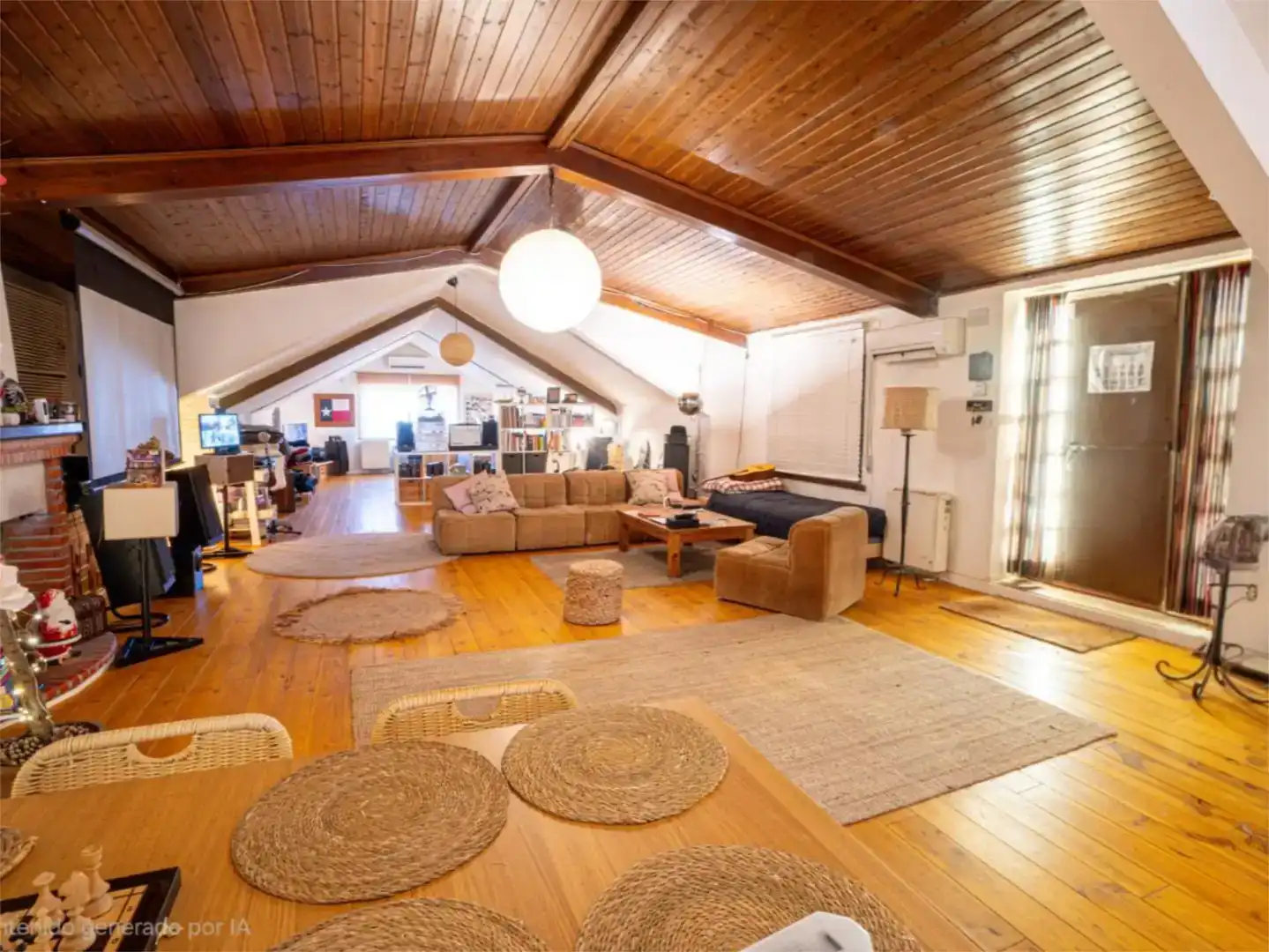 Sala d'estar de Casa o xalet en venda en Chauchina amb Aire condicionat i Piscina