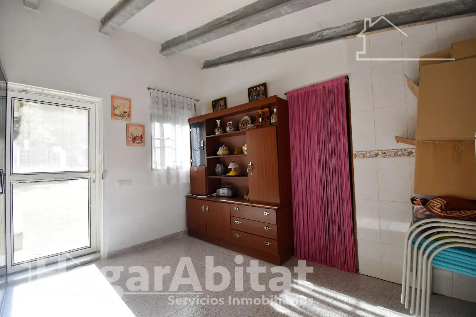 Habitación de Casa o chalet en venta en Simat de la Valldigna con Aire acondicionado, Calefacción y Jardín privado