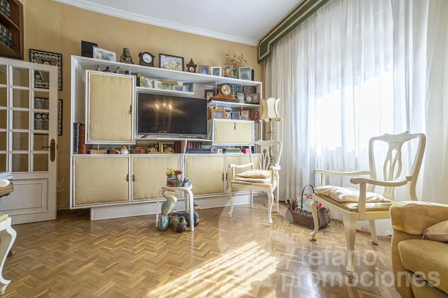 Sala de estar de Dúplex en venta en Málaga con Aire acondicionado y Parquet