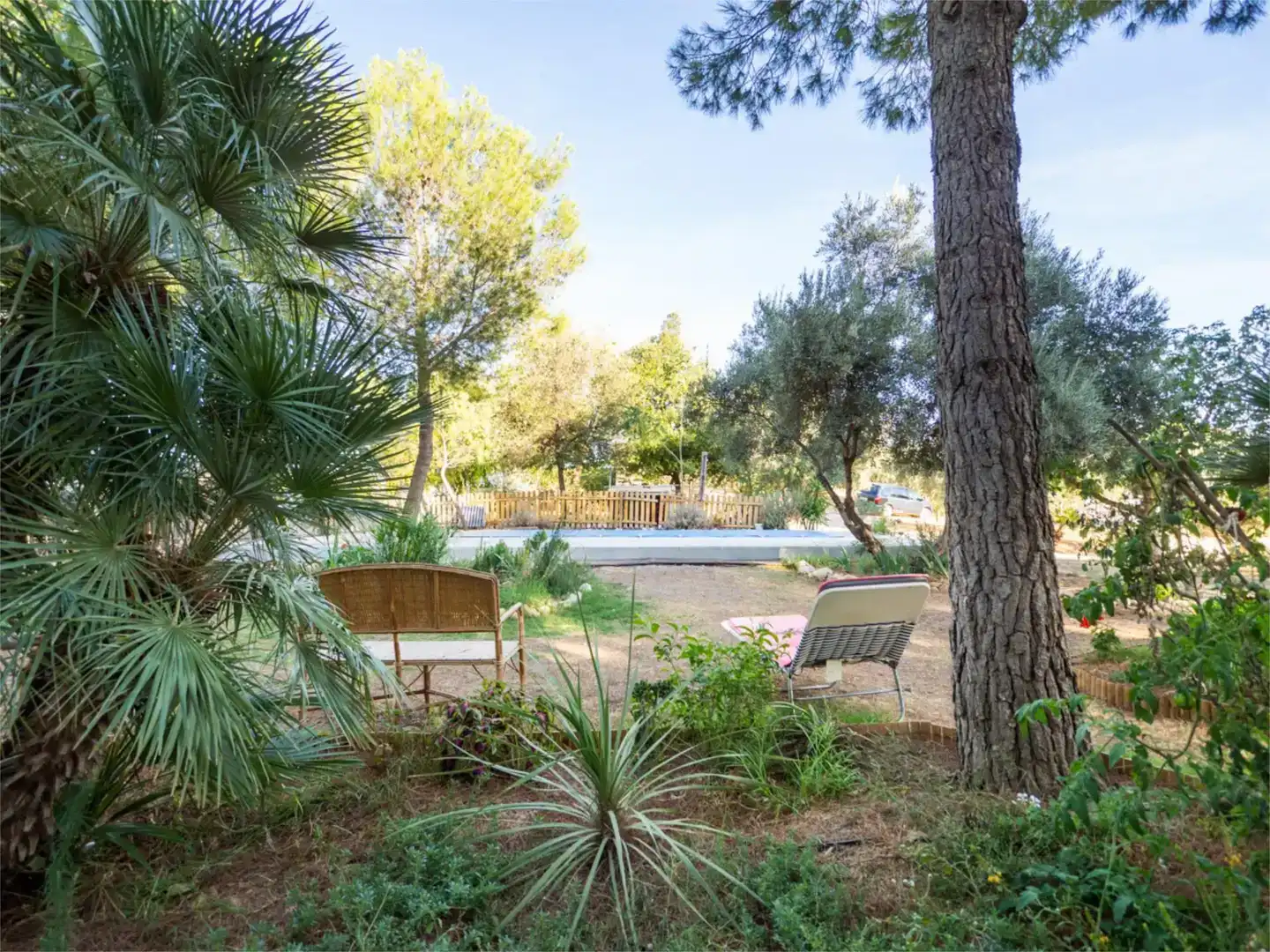 Jardí de Finca rústica en venda en Alhama de Granada amb Aire condicionat i Piscina