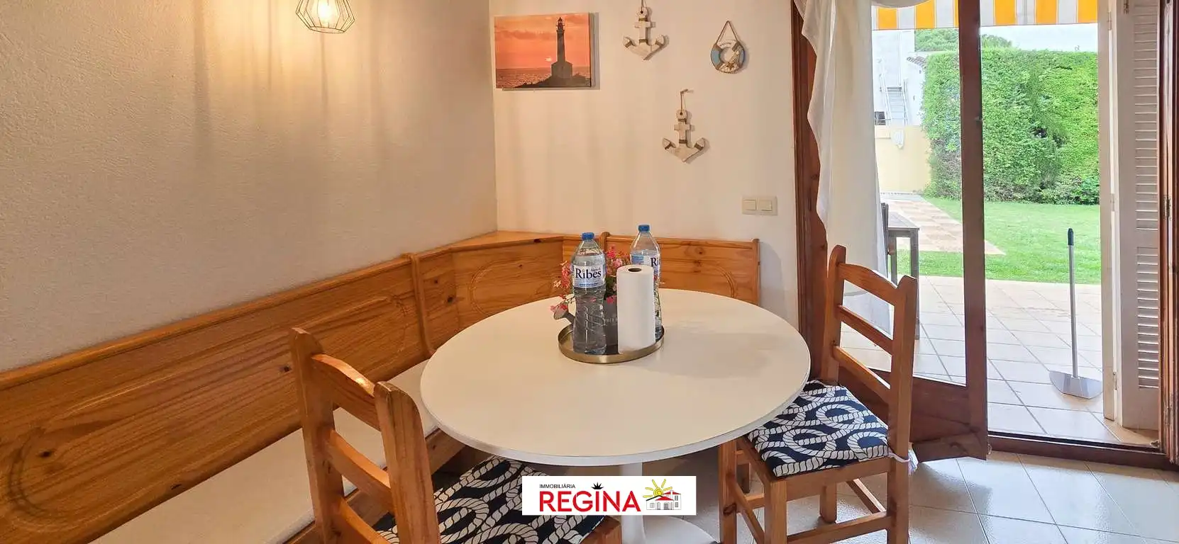 Comedor de Casa adosada en venta en L'Escala con Aire acondicionado, Terraza y Amueblado
