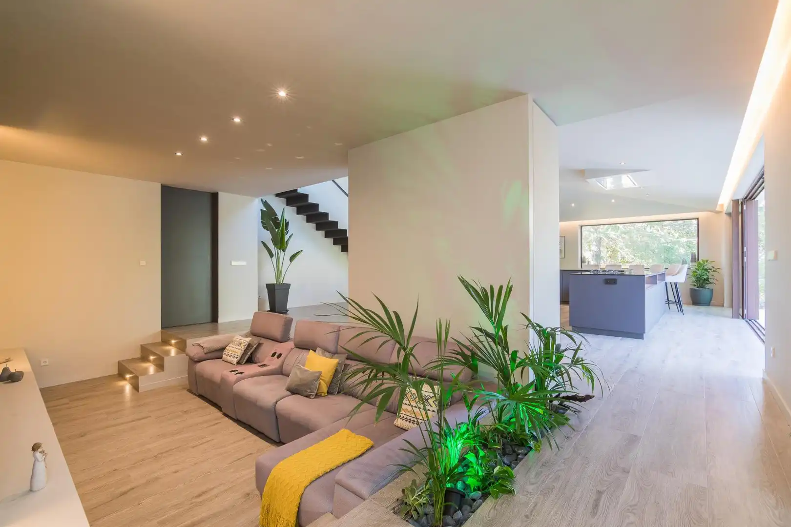 Sala d'estar de Casa o xalet en venda en Aspe amb Aire condicionat, Calefacció i Jardí privat