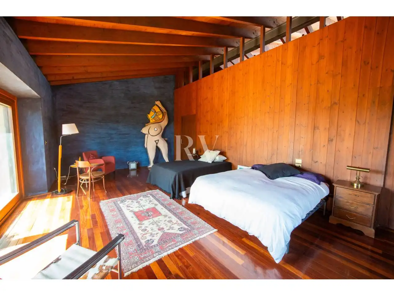 Bedroom of Houses for sale in La Nou de Gaià  with Heating, Private garden and Parquet flooring