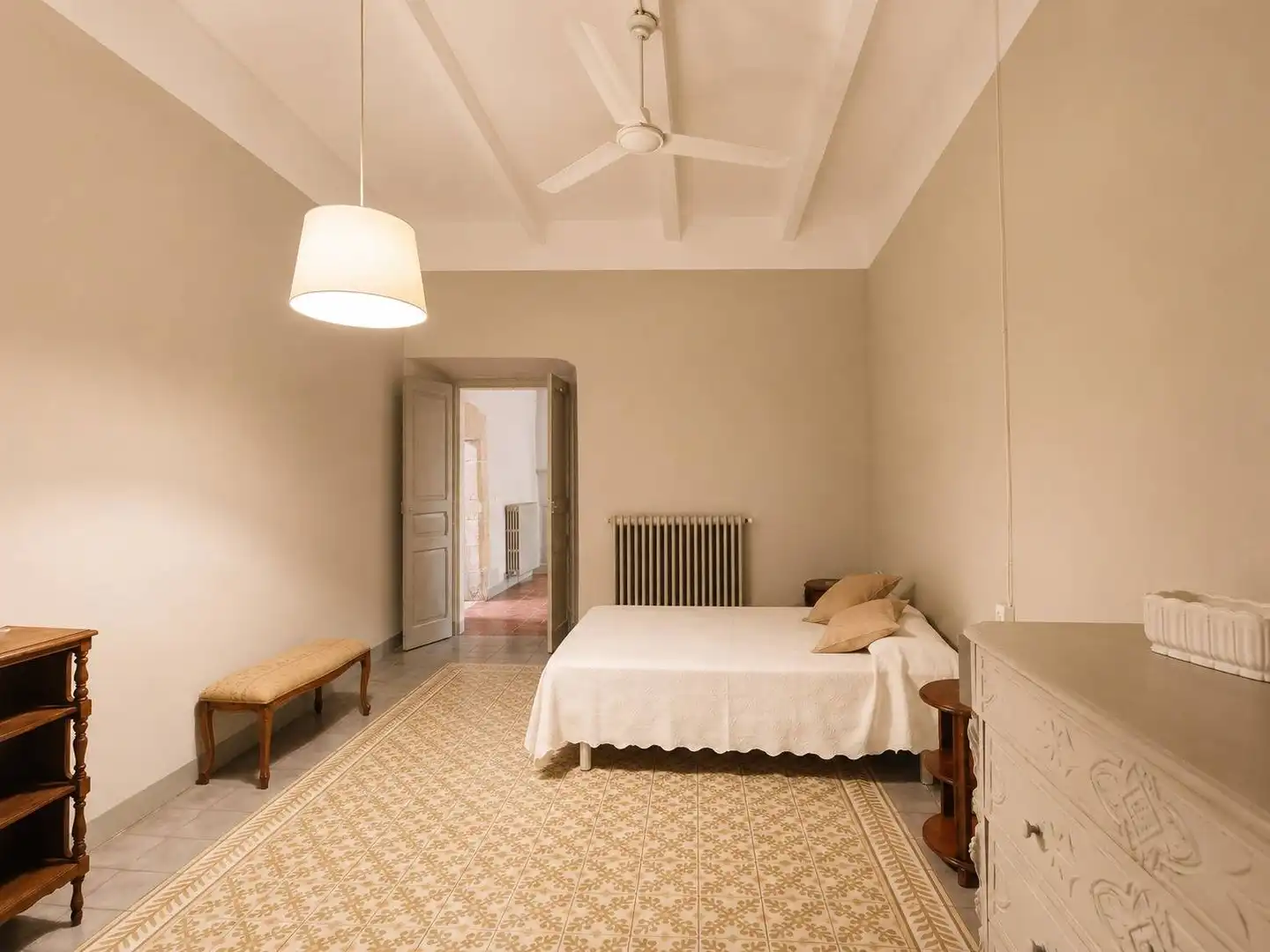 Schlafzimmer von Country house zum Verkauf in Forallac mit Heizung, Privatgarten und Terrasse