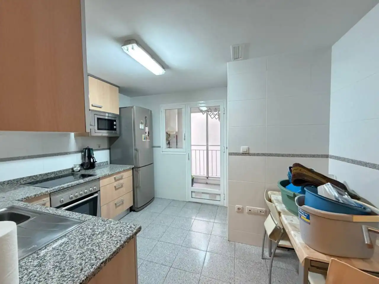 Cocina de Piso en venta en Almazora / Almassora con Aire acondicionado, Trastero y Amueblado
