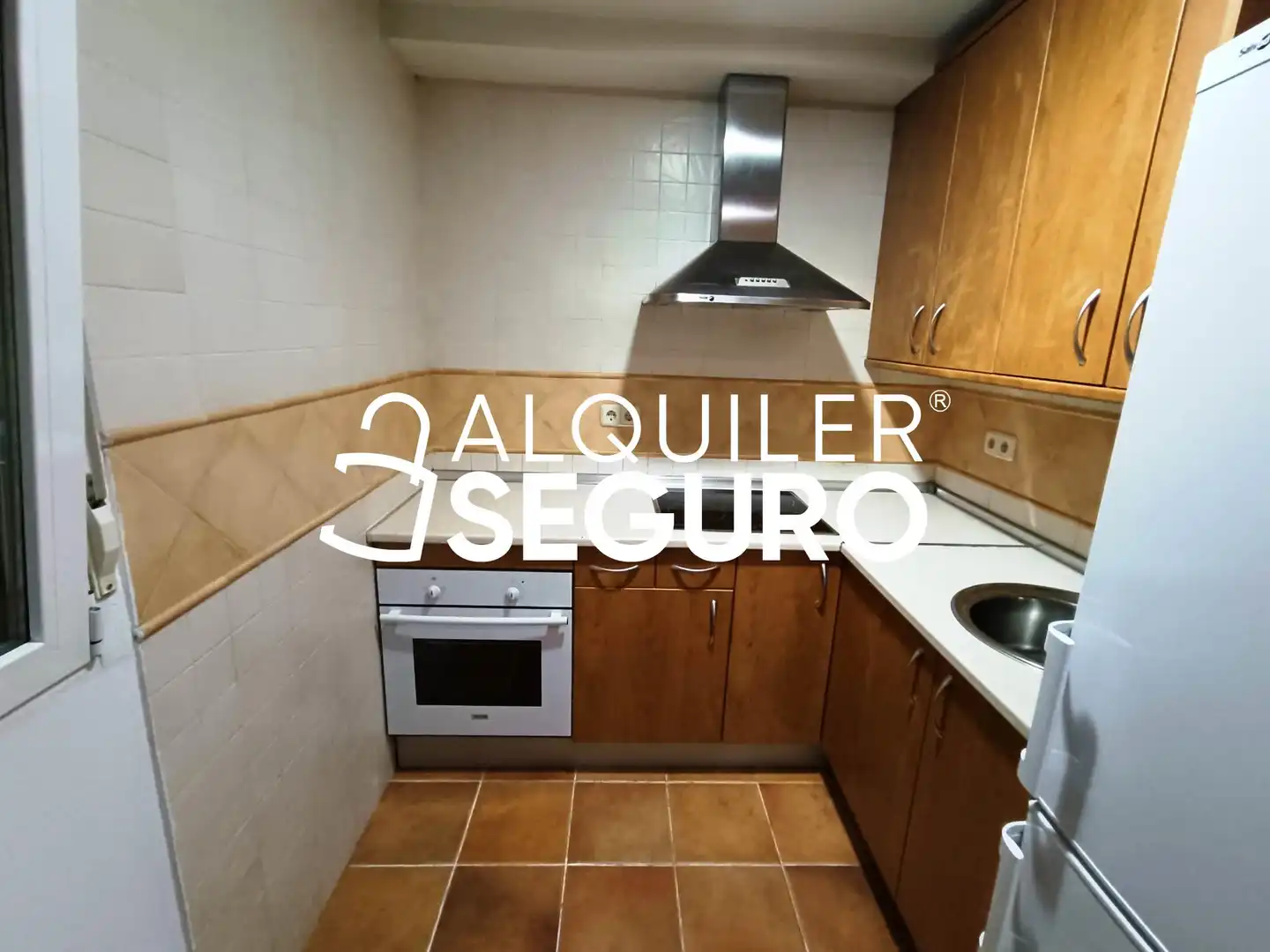 Cocina de Piso de alquiler en Leganés con Aire acondicionado, Calefacción y Amueblado