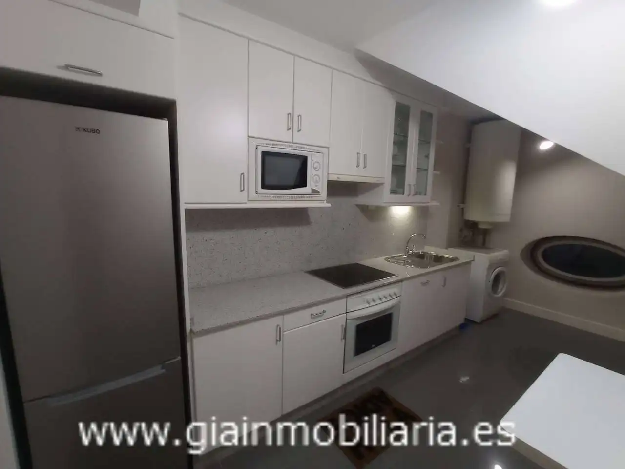 Cocina de Dúplex en venta en Mondariz-Balneario con Aire acondicionado, Calefacción y Parquet