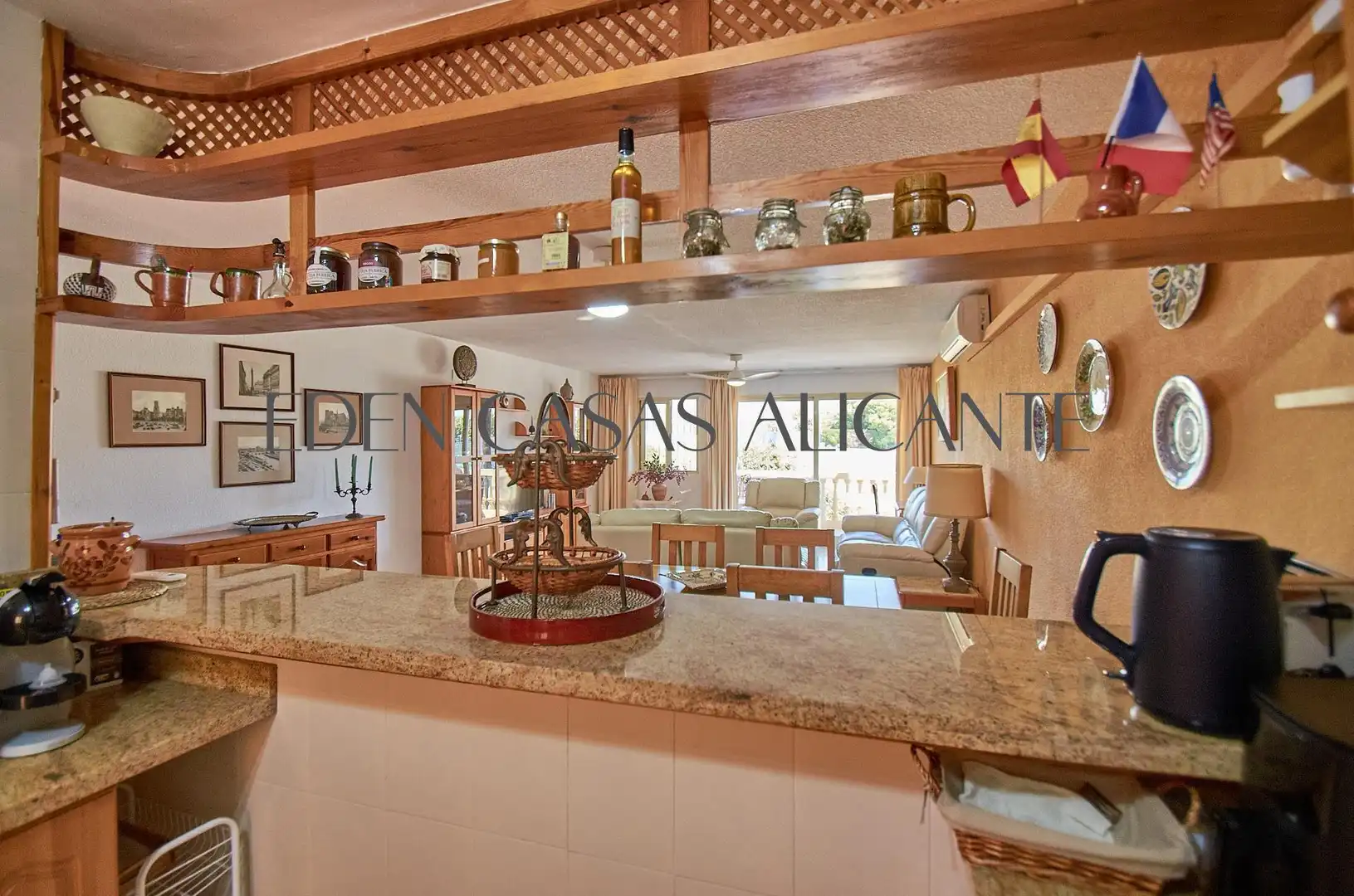 Kitchen of Flat for sale in El Campello  with Air Conditioner, Heating and Private garden