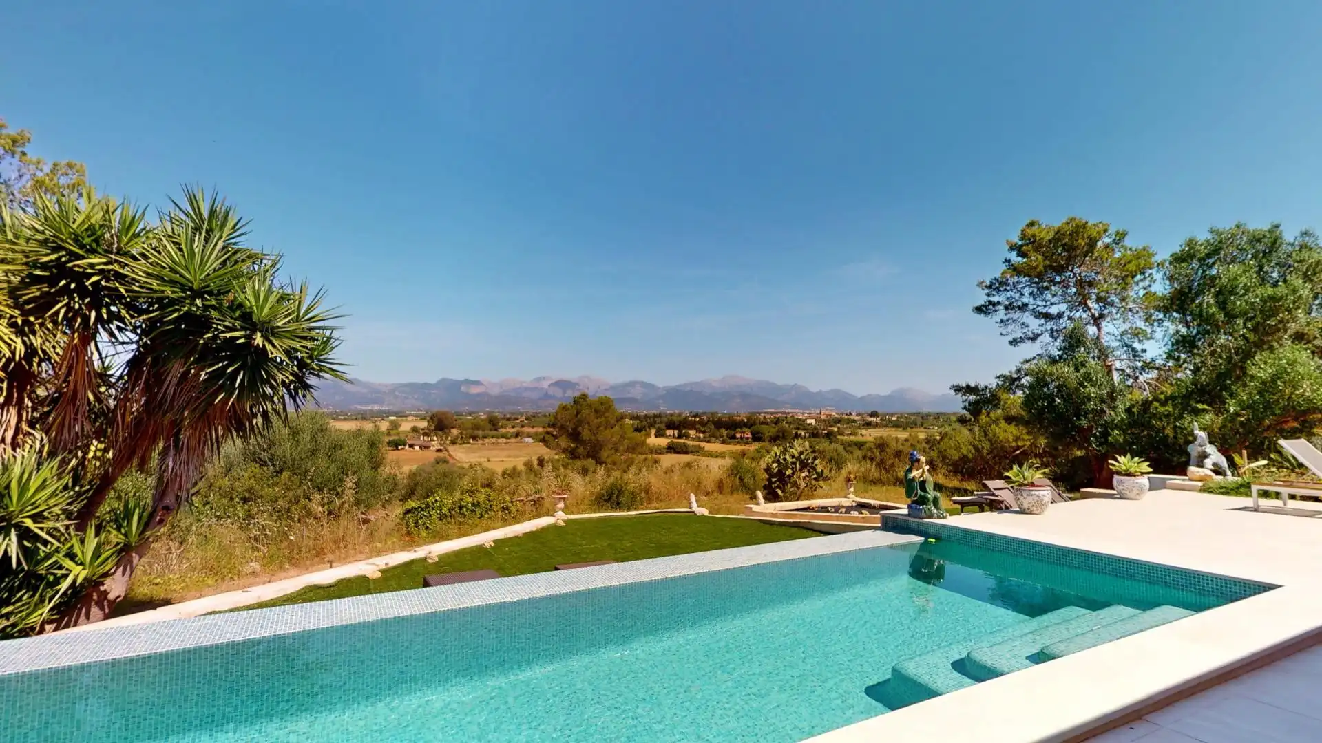 Piscina de Finca rústica en venda en Sencelles amb Aire condicionat, Calefacció i Jardí privat