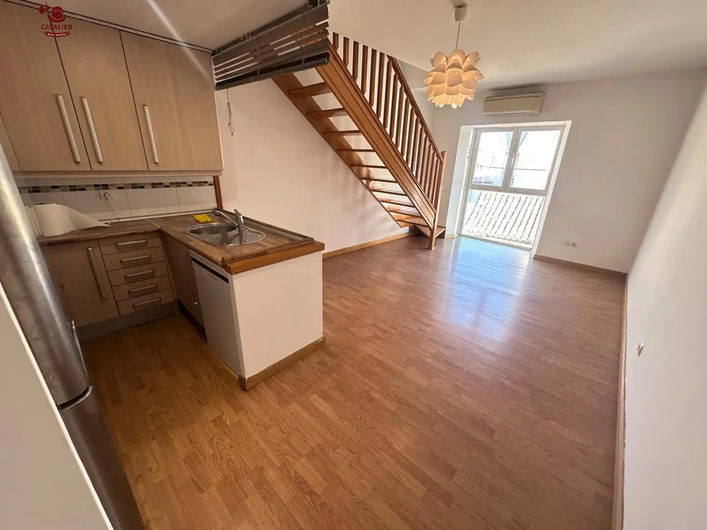 Kitchen of Flat for rent in Alpedrete  with Air Conditioner, Terrace and Storage room