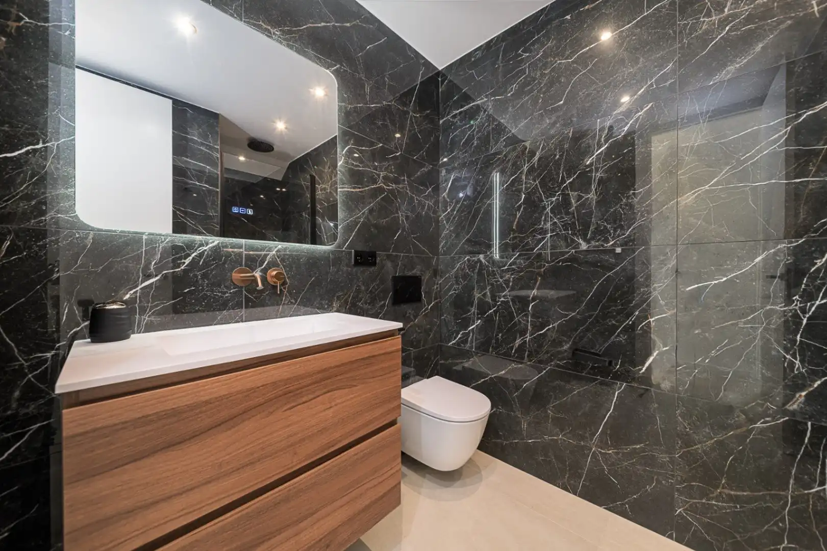 Baño de Casa o chalet en venta en Benissa con Aire acondicionado, Amueblado y Alarma