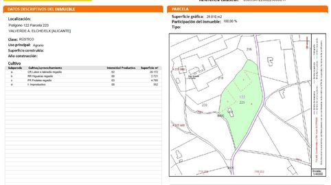 Photo 2 of Country homes for sale in Valverde Alto, 1-221, Valverde, Elche / Elx