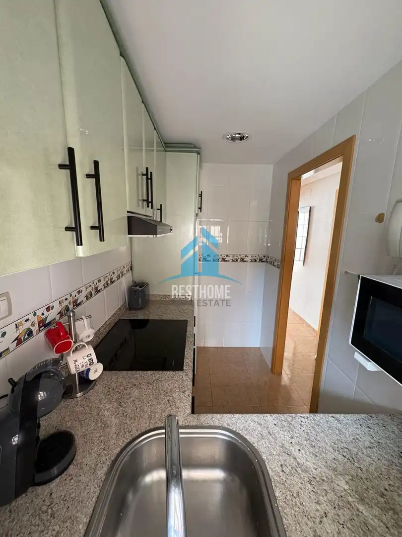 Cocina de Piso en venta en Cullera con Terraza y Piscina comunitaria